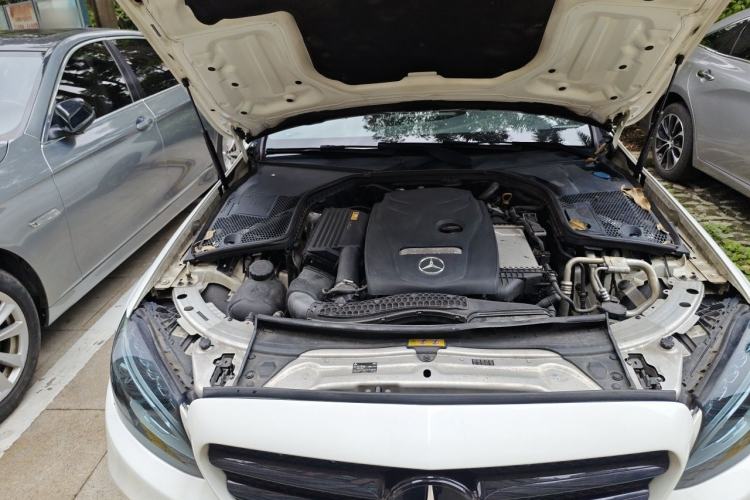 Used Mercedes-Benz C-Class 2017 C 200 Sport Edition Engine Bay Right