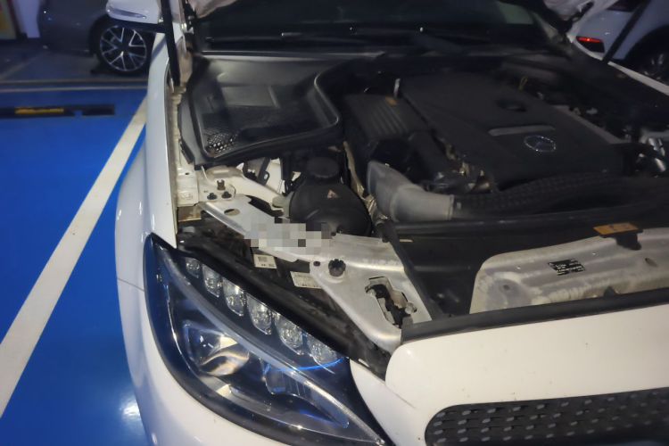 Used Mercedes-Benz C-Class 2017 Facelift C 200 L Sport Edition Engine Bay Right