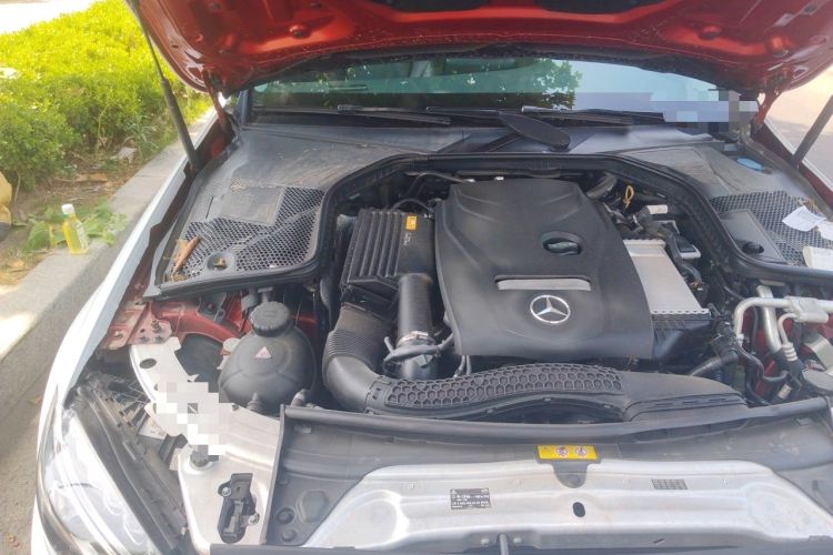 Used Mercedes-Benz C-Class 2017 Facelift C 200 L Sport Edition Engine Bay Right