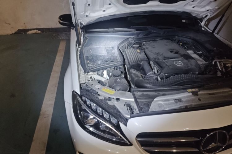 Used Mercedes-Benz C-Class 2017 C 200 Sport Edition Engine Bay Right