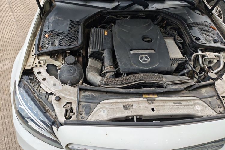 Used Mercedes-Benz C-Class 2017 Facelift C 200 L Sport Edition Engine Bay Right