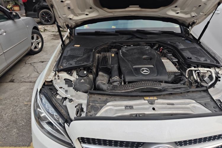 Used Mercedes-Benz C-Class 2017 C 180 L Sport Edition Engine Bay Right
