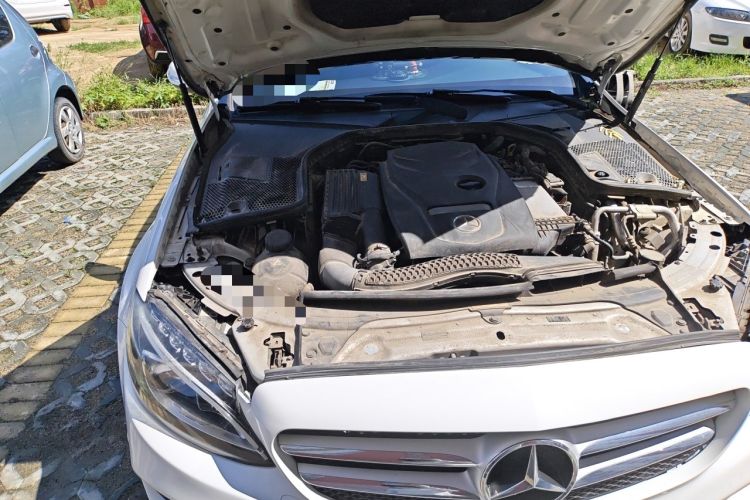 Used Mercedes-Benz C-Class 2017 Facelift C 200 L Sport Edition Engine Bay Right