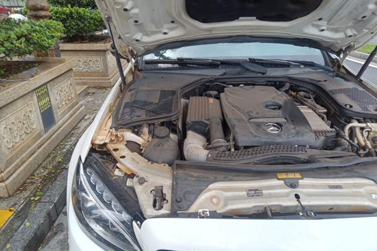 Used Mercedes-Benz C-Class 2017 C 200 Sport Edition Engine Bay Right