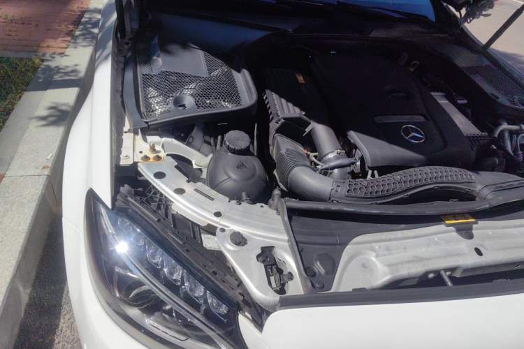 Used Mercedes-Benz C-Class 2017 C 200 Coupe Engine Bay Right