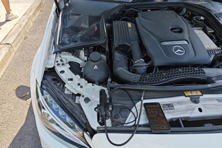 Used Mercedes-Benz C-Class 2017 C 200 L Sport Edition Engine Bay Right