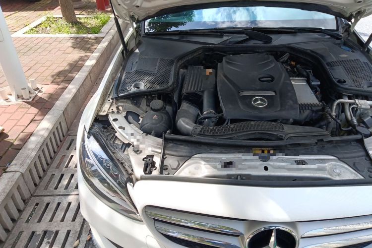 Used Mercedes-Benz C-Class 2017 Facelift C 200 L Sport Edition Engine Bay Right