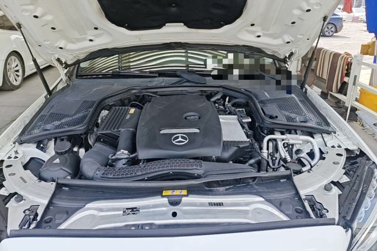 Used Mercedes-Benz C-Class 2017 Facelift C 200 L Sport Edition Engine Bay