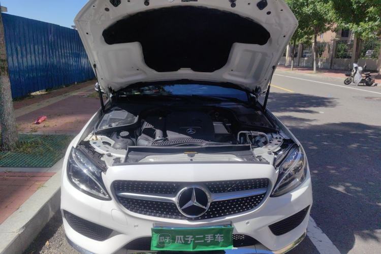 Used Mercedes-Benz C-Class 2017 C 200 Coupe Engine Bay