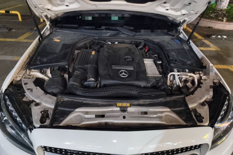 Used Mercedes-Benz C-Class 2017 C 180 L Sport Edition Engine Bay
