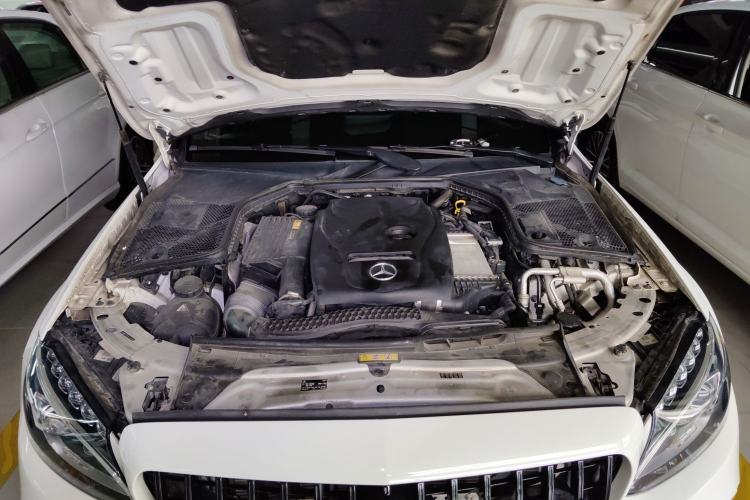 Used Mercedes-Benz C-Class 2017 C 200 Sport Edition Engine Bay