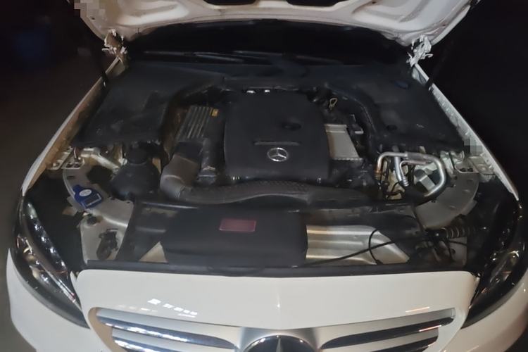 Used Mercedes-Benz C-Class 2017 Facelift C 200 Station Wagon Engine Bay