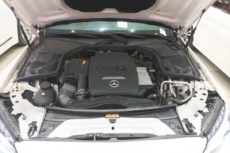 Used Mercedes-Benz C-Class 2017 Facelift C 200 Coupe Engine Bay