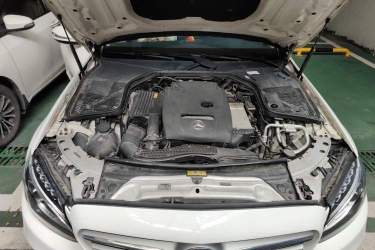 Used Mercedes-Benz C-Class 2017 C 200 L Sport Edition Engine Bay