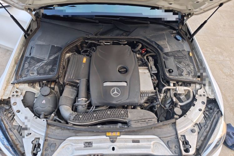 Used Mercedes-Benz C-Class 2017 Facelifted C 180 L Stylish Edition Engine Bay