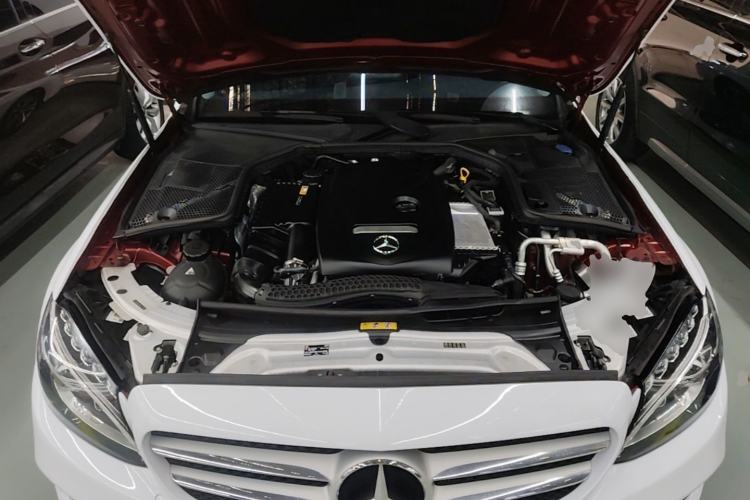Used Mercedes-Benz C-Class 2017 C 200 L Sport Edition Engine Bay