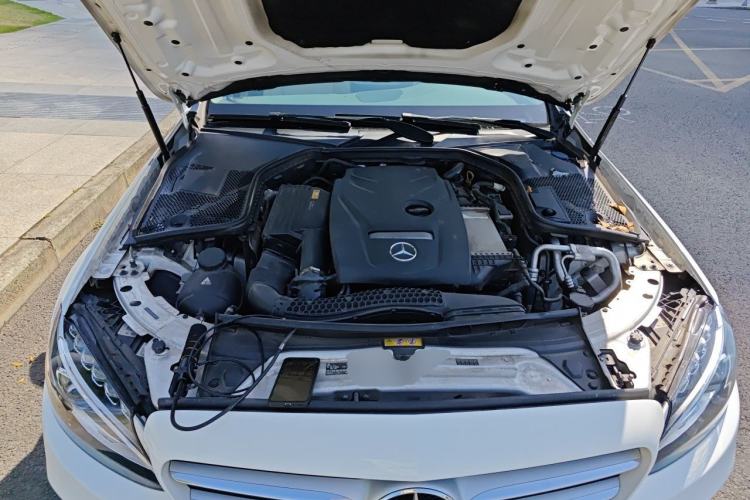 Used Mercedes-Benz C-Class 2017 C 200 L Sport Edition Engine Bay