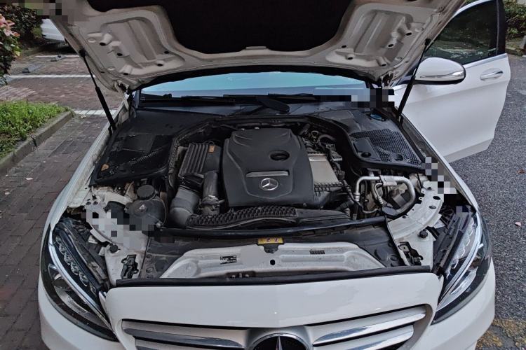Used Mercedes-Benz C-Class 2017 Facelift C 200 L Sport Edition Engine Bay