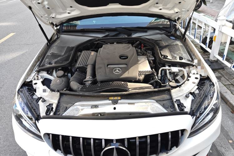 Used Mercedes-Benz C-Class 2017 Restyled C 180 L Fashion Edition Sport Version Engine Bay