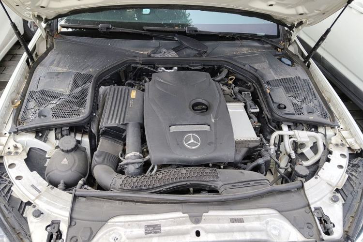 Used Mercedes-Benz C-Class 2017 Facelift C 200 L Sport Edition Engine Bay
