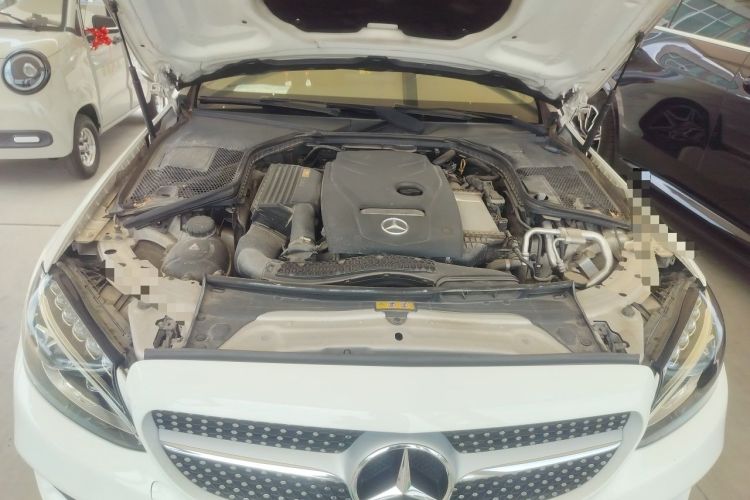 Used Mercedes-Benz C-Class 2017 C 200 Coupe Engine Bay
