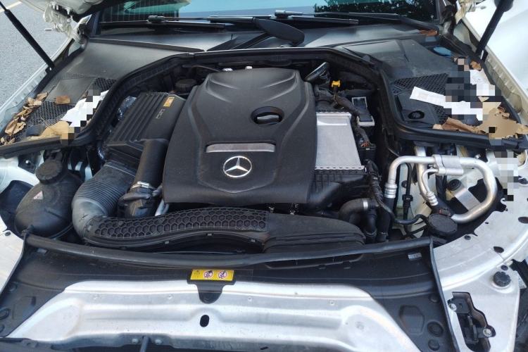 Used Mercedes-Benz C-Class 2017 C 200 Coupe Engine Bay