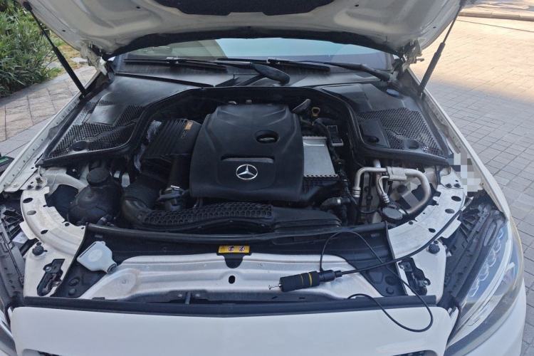 Used Mercedes-Benz C-Class 2017 Facelift C 200 Coupe Engine Bay