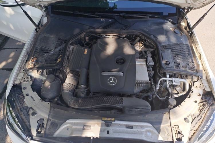 Used Mercedes-Benz C-Class 2017 Facelift C 200 L Sport Edition Engine Bay