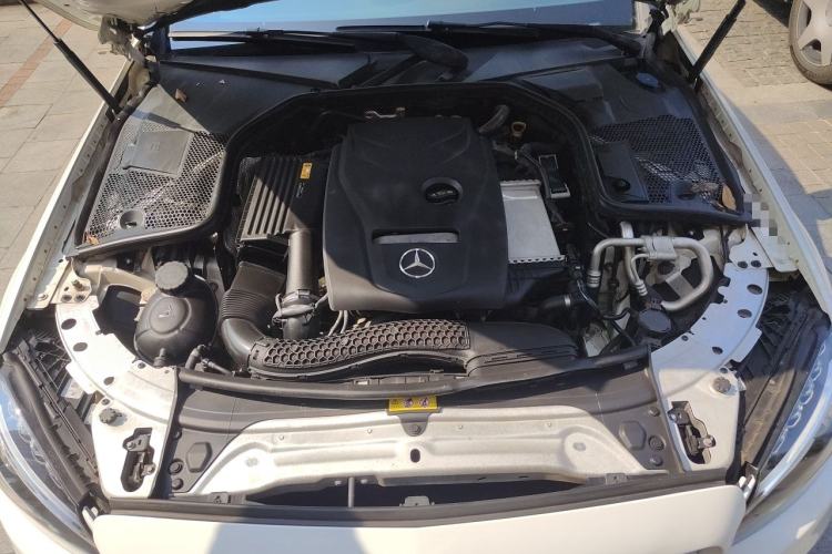Used Mercedes-Benz C-Class 2017 Facelift C 200 Coupe Engine Bay