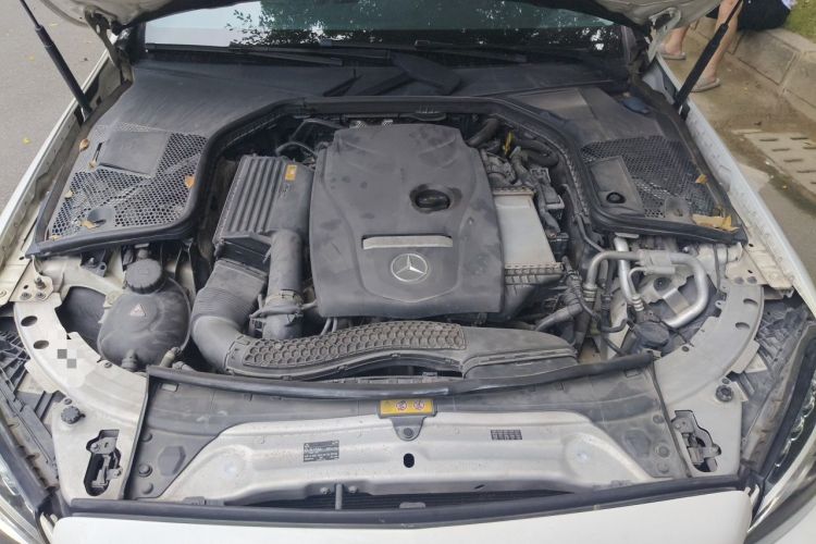 Used Mercedes-Benz C-Class 2017 C 200 L Sport Edition Engine Bay