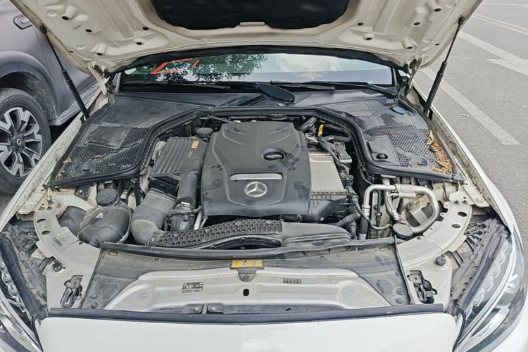 Used Mercedes-Benz C-Class 2017 C 200 L Sport Edition Engine Bay
