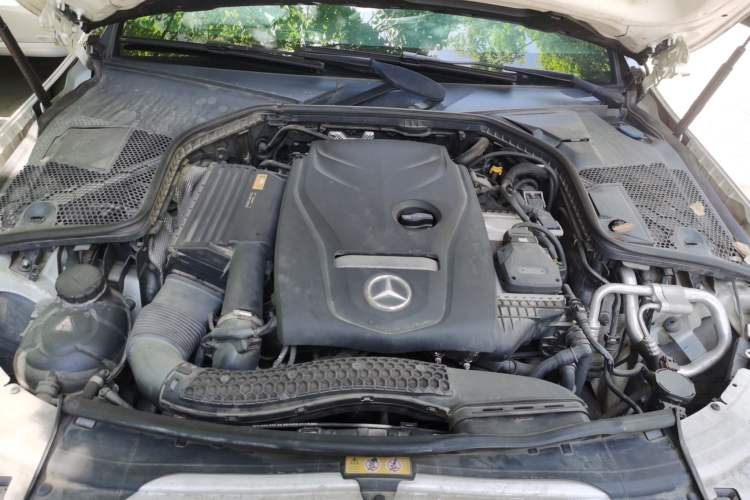 Used Mercedes-Benz C-Class 2017 C 200 4MATIC Coupe Engine Bay