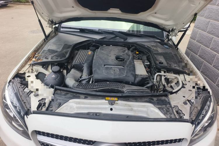 Used Mercedes-Benz C-Class 2017 C 300 Coupe Engine Bay