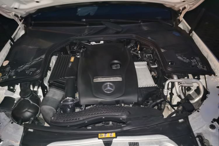Used Mercedes-Benz C-Class 2017 Facelift C 200 L Sport Edition Engine Bay