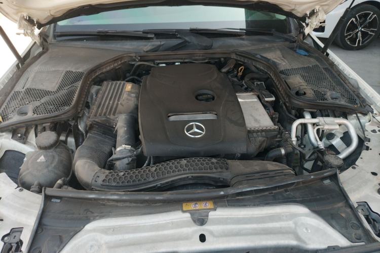 Used Mercedes-Benz C-Class 2017 C 200 station wagon Engine Bay