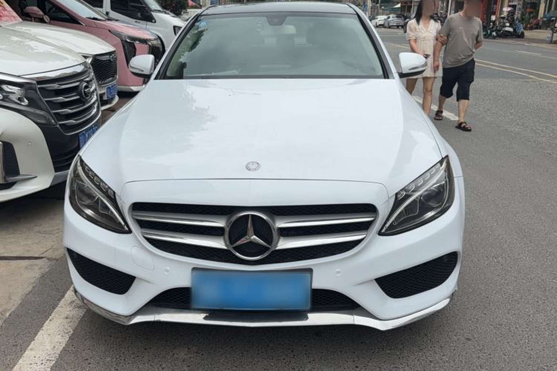 Used Mercedes-Benz C-Class 2017 Facelift C 200 L Sport Edition Exterior 1