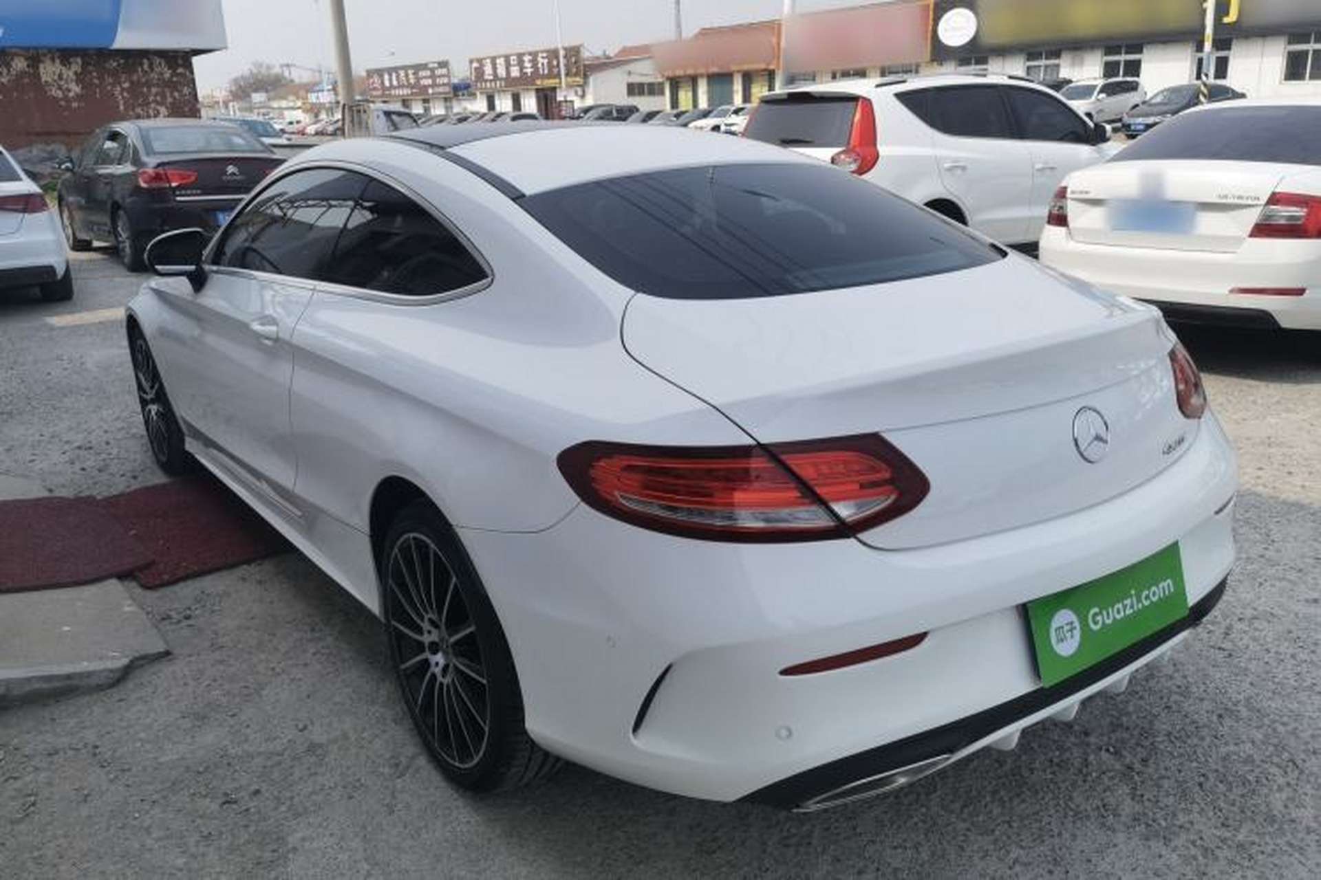 Used Mercedes-Benz C-Class 2017 C 200 4MATIC Coupe Exterior 2