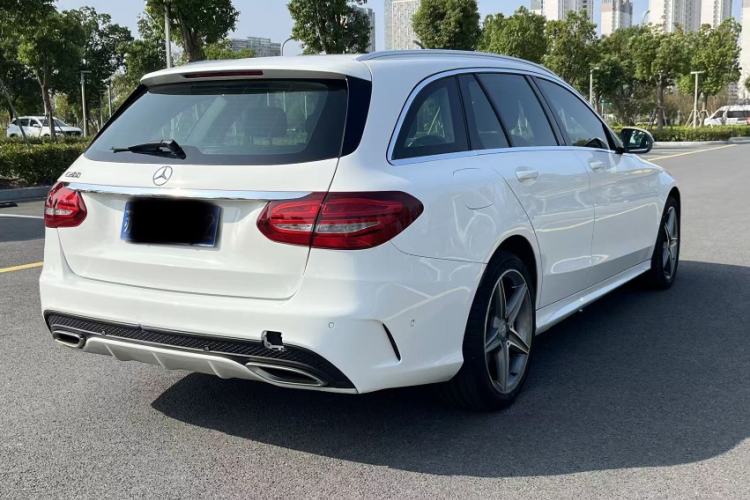 Used Mercedes-Benz C-Class 2017 C 200 station wagon Exterior 5