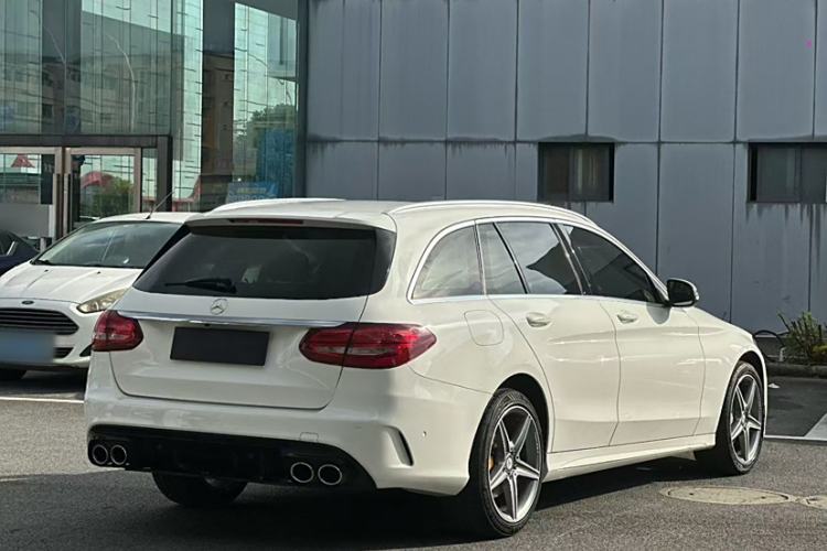 Used Mercedes-Benz C-Class 2017 C 200 station wagon Exterior 6