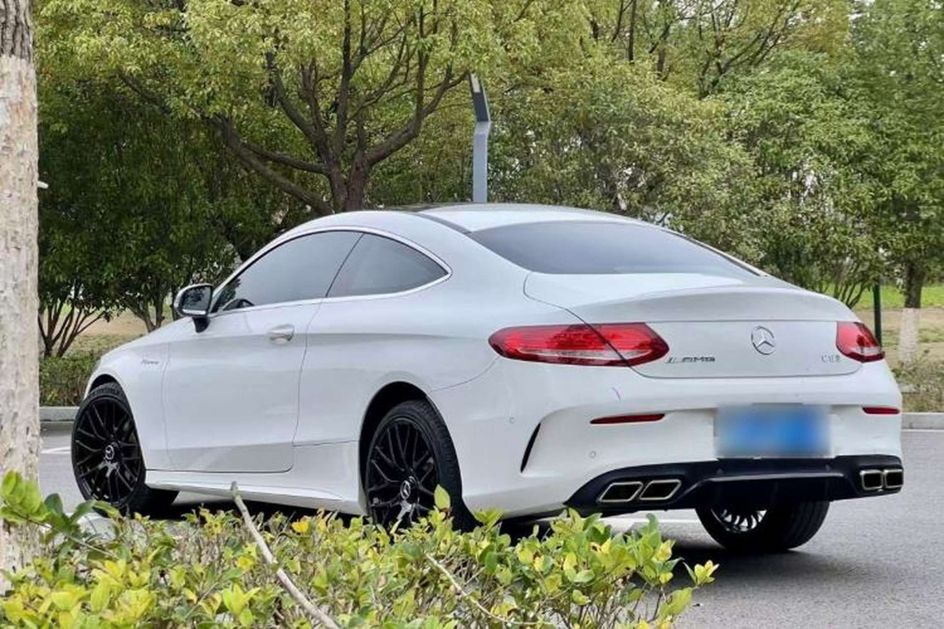 Used Mercedes-Benz C-Class 2017 C 200 4MATIC Coupe Exterior 7