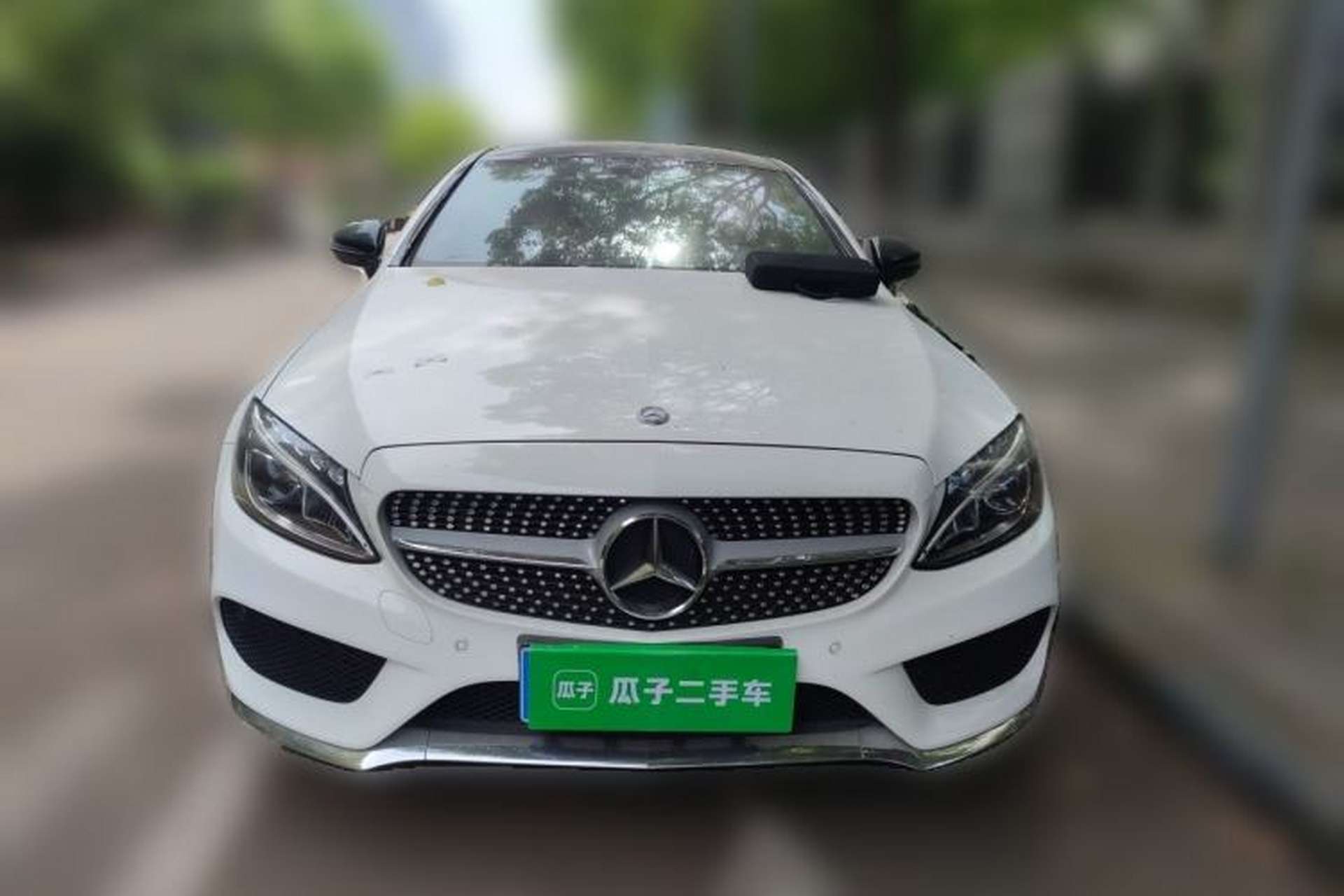 Used Mercedes-Benz C-Class 2017 Facelift C 200 Coupe Front