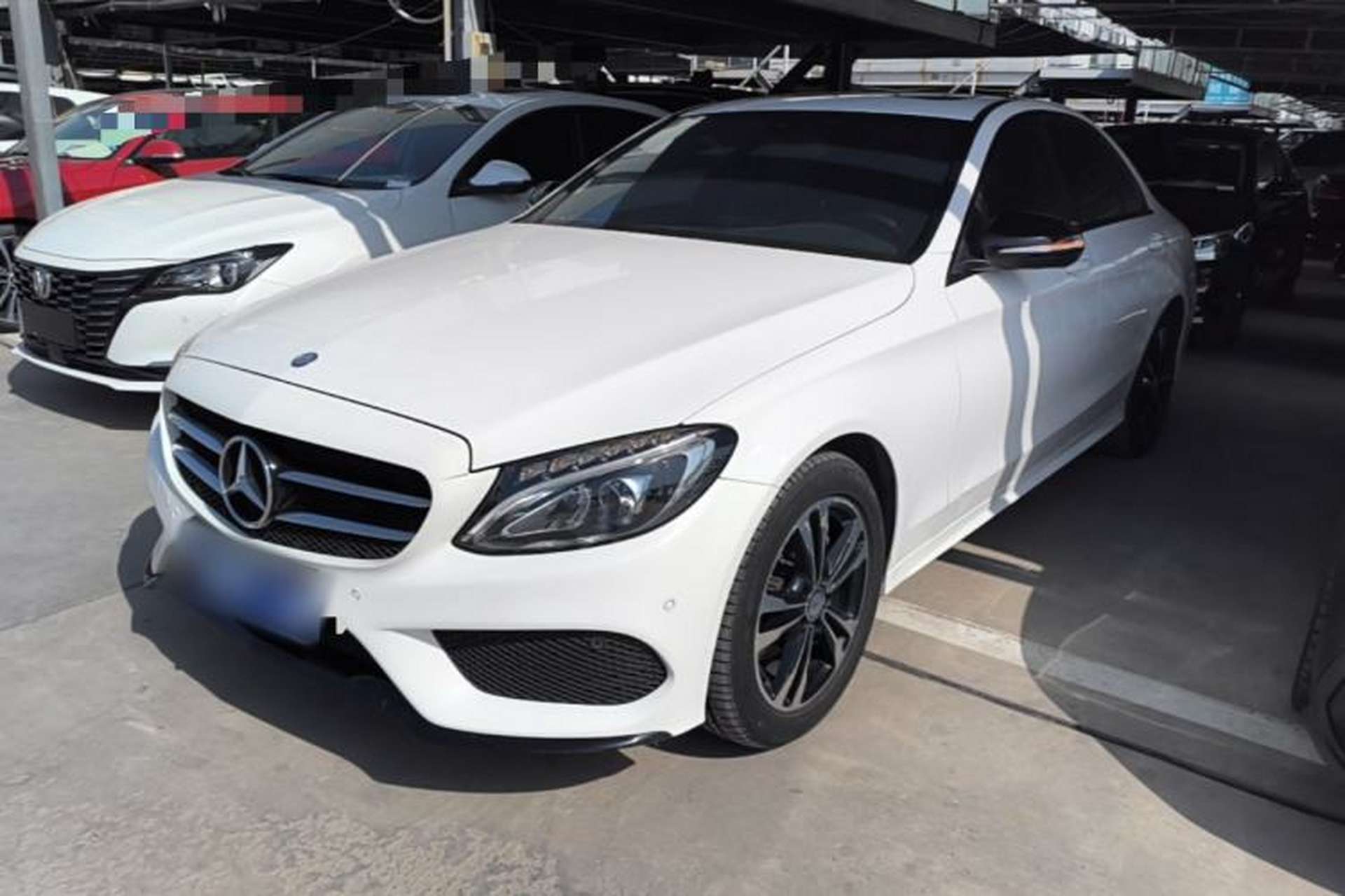 Used Mercedes-Benz C-Class 2017 C 200 Sport Edition Front Left 45 Deg