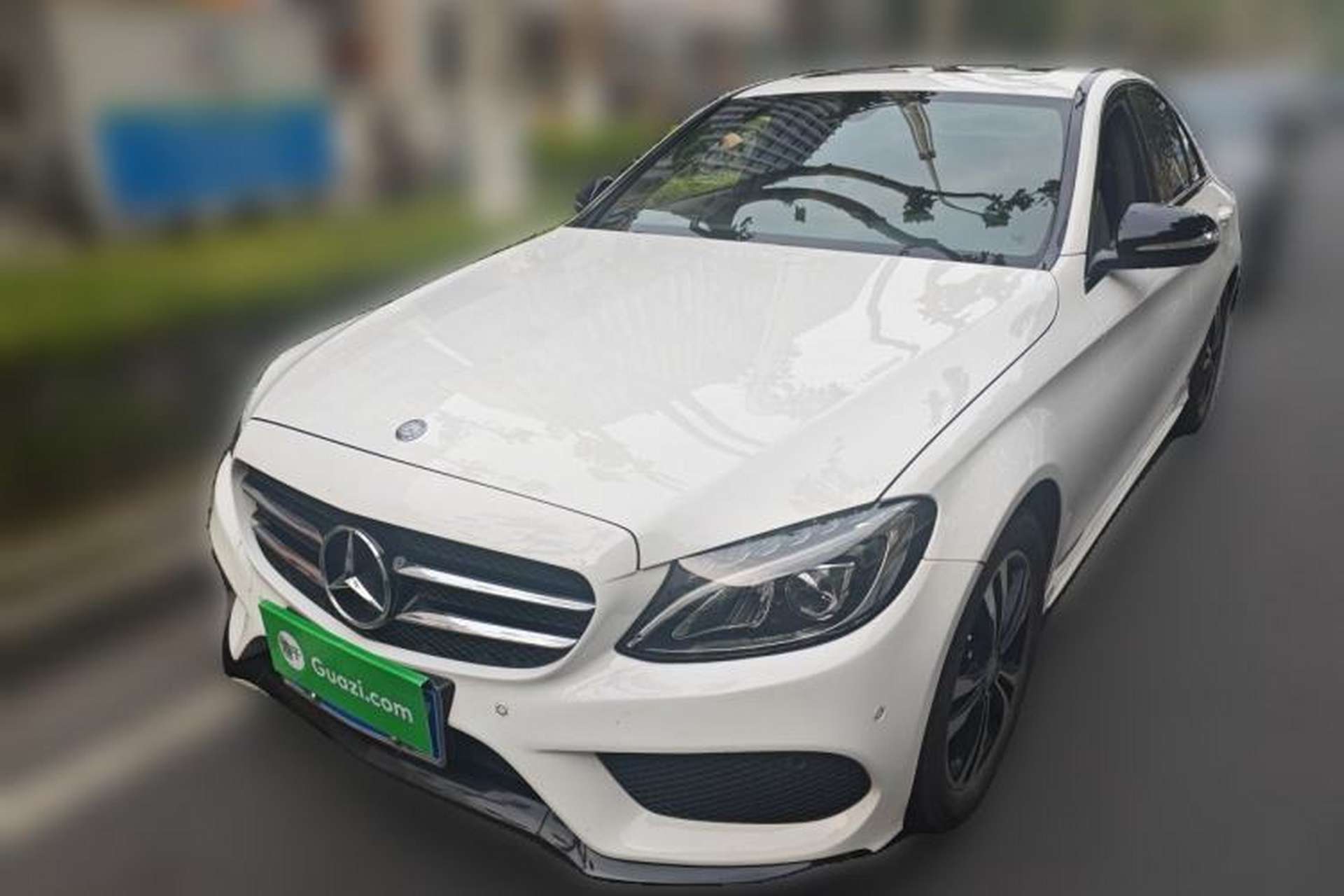 Used Mercedes-Benz C-Class 2017 C 200 Sport Edition Front Left 45 Deg