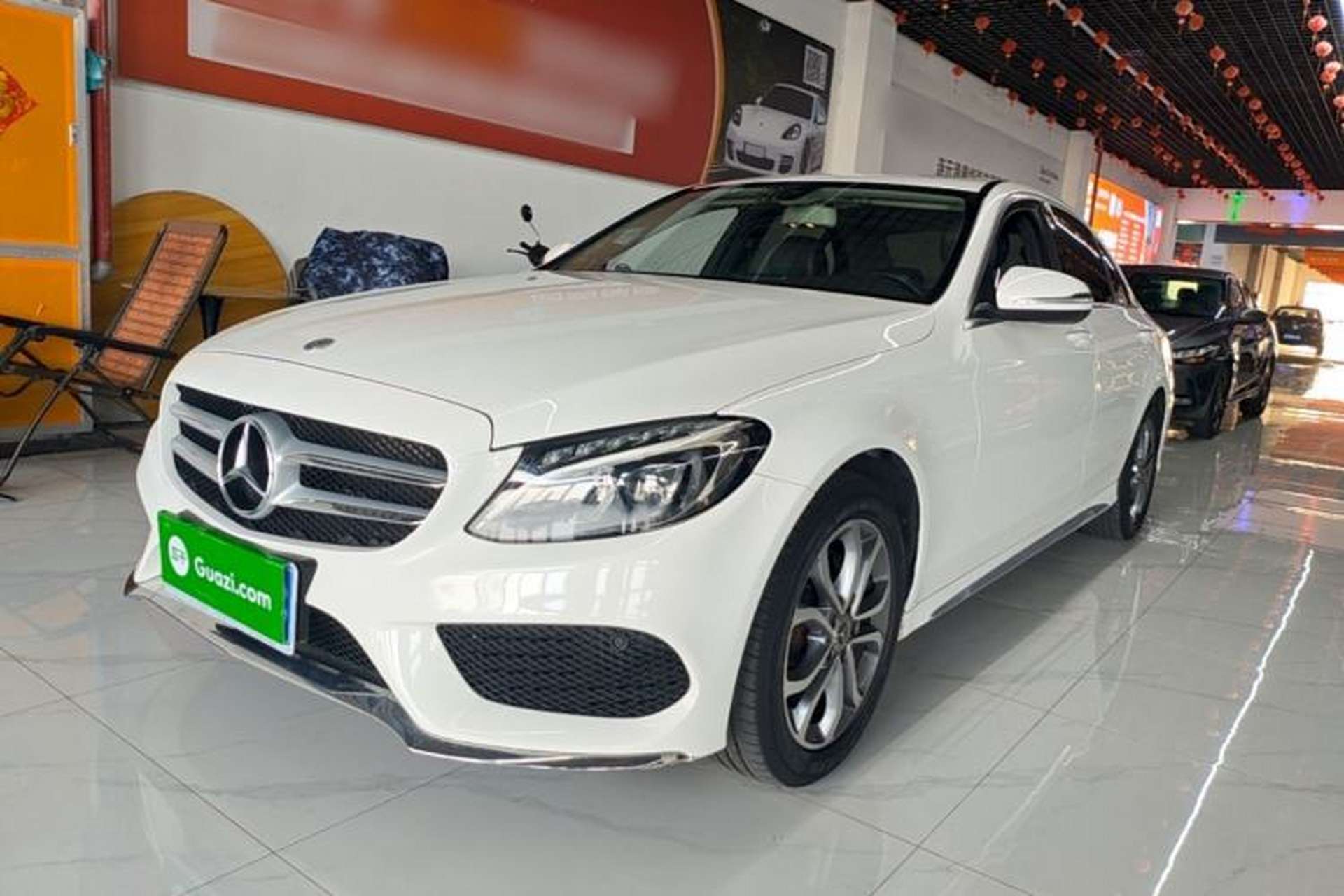 Used Mercedes-Benz C-Class 2017 Revised C 180 L Dynamic Sports Edition Front Left 45 Deg