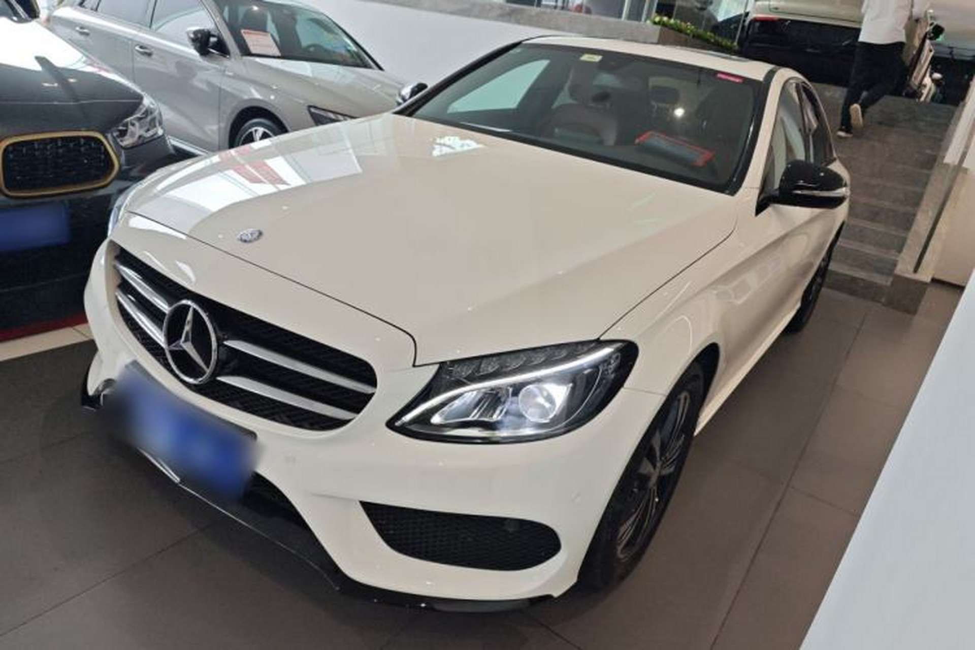 Used Mercedes-Benz C-Class 2017 Restyled C 200 Sport Edition Front Left 45 Deg