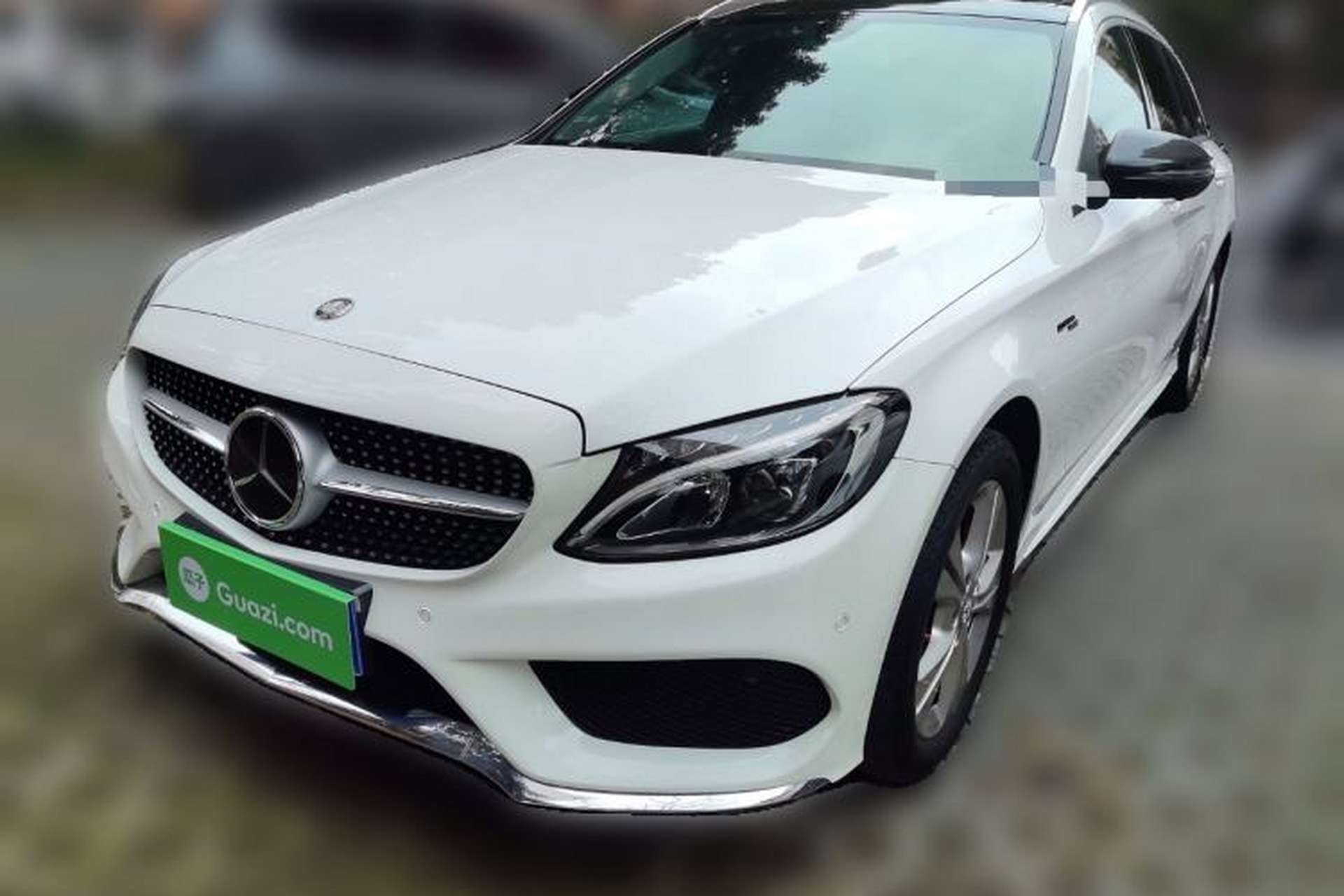 Used Mercedes-Benz C-Class 2017 C 180 Estate Front Left 45 Deg