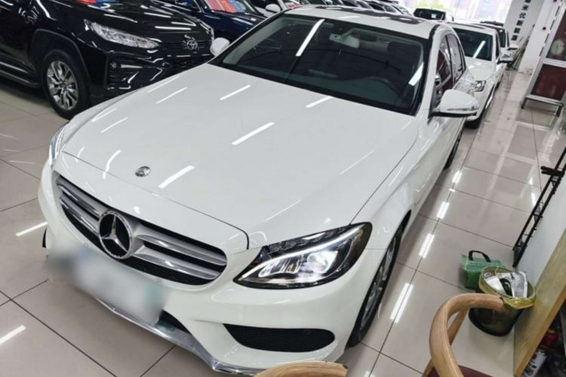 Used Mercedes-Benz C-Class 2017 Revised C 180 L Dynamic Sports Edition Front Left 45 Deg