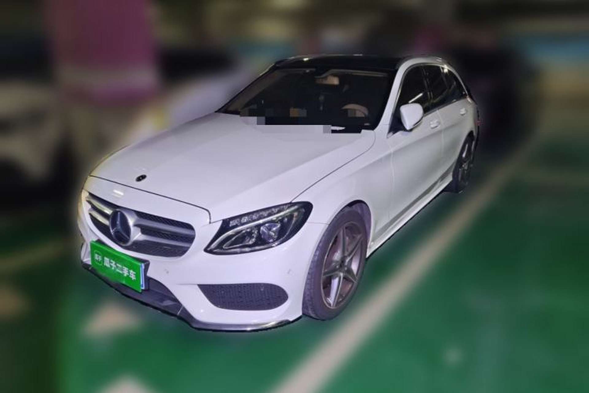 Used Mercedes-Benz C-Class 2017 Facelift C 200 Station Wagon Front Left 45 Deg
