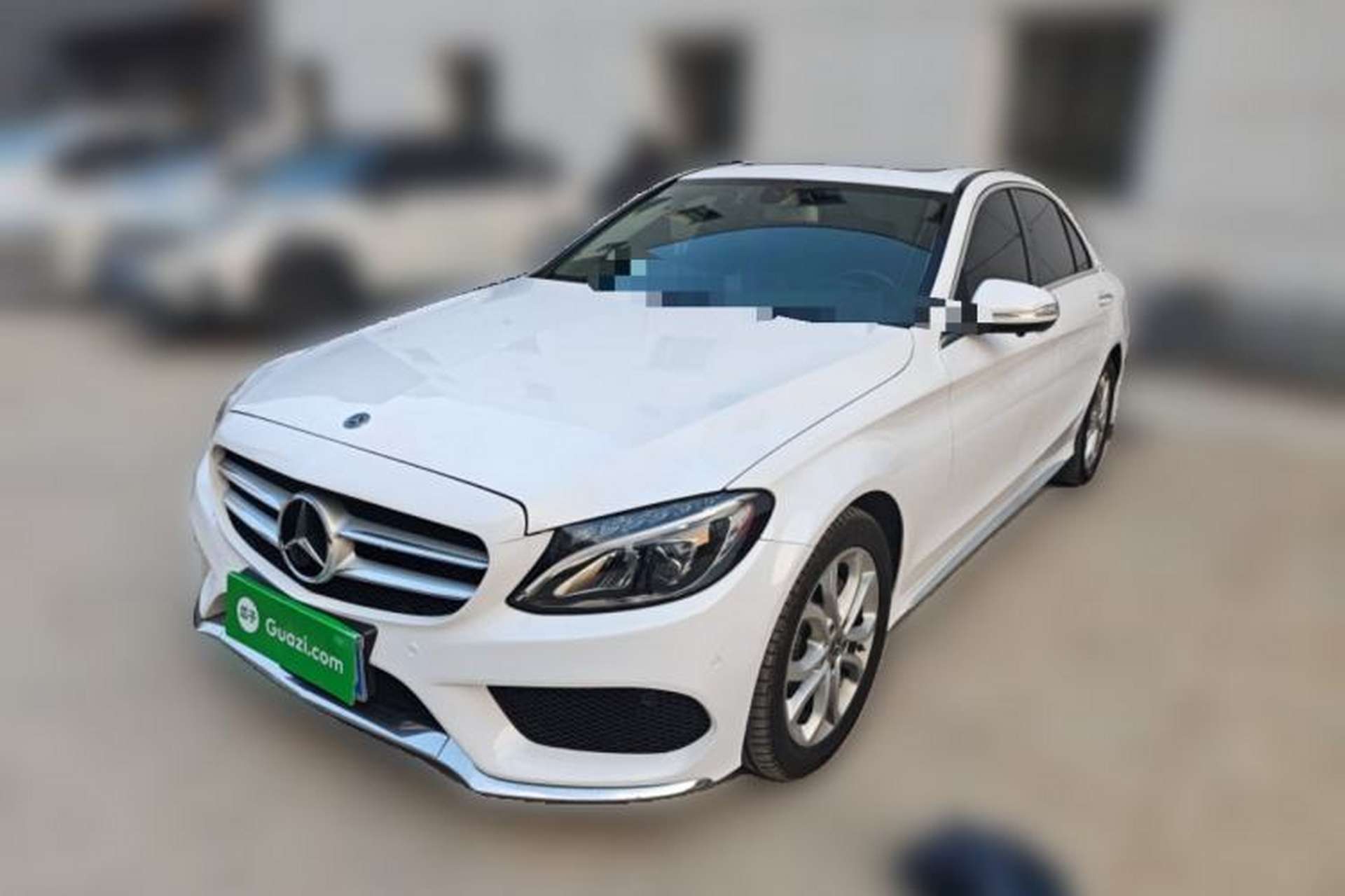 Used Mercedes-Benz C-Class 2017 Facelifted C 180 L Stylish Edition Front Left 45 Deg