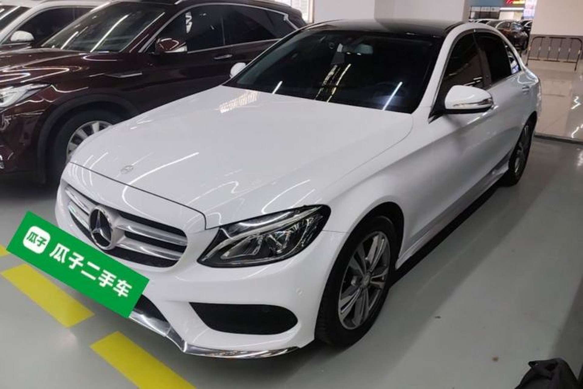 Used Mercedes-Benz C-Class 2017 C 200 L Sport Edition Front Left 45 Deg